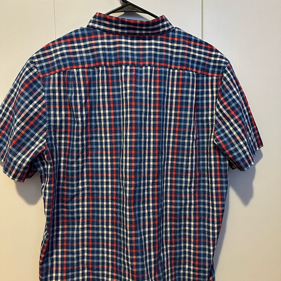 NAUTICA Shirts, Red Blue White Short Sleeves XL - Picture 3 of 7
